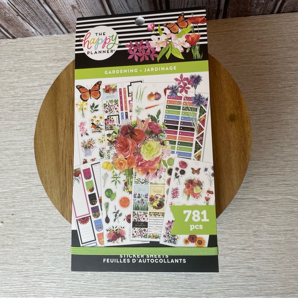 Happy Planner Gardening Sticker Book